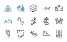 Foot Icons Set