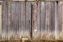 Weathered Barn Doors