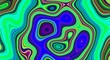 Psychedelic abstract pattern and hypnotic background for trend art,  bright color.