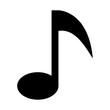 Eighth music note