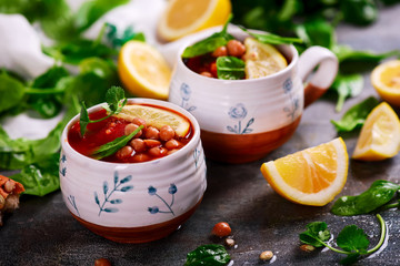 Sticker - Moroccan tomato veggy soup