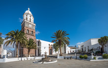 Central Square Of Teguise Town, Lanzarote, Canary Islands, Spain