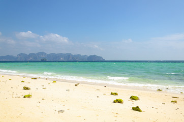 Wall Mural - isola koh kai koh poda isole tailandia baia azzurra laguna 