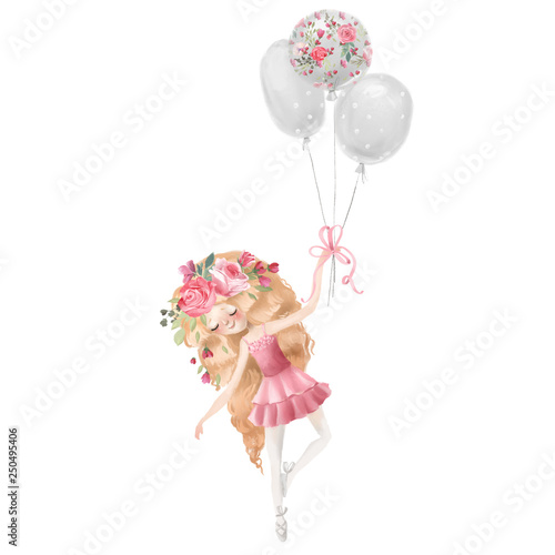 flying ballerina toy