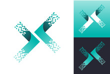 Pixel Arrow Logo Inspirations Template