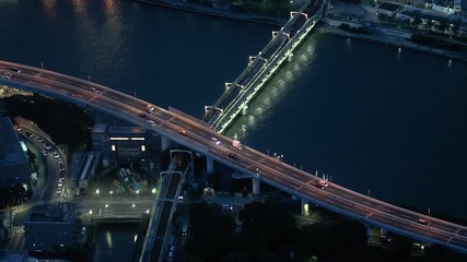 Wall Mural - Cars on a japanese expressway