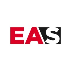 Wall Mural - letter e a and s vector logo