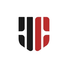 Wall Mural - letter j and c vector logo