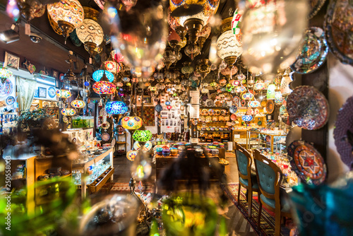 カラフルなお店 Tapéta, Fotótapéta