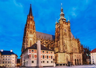 Wall Mural - St. Vitus Cathedral in Prague