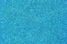 Blue Glitter Texture Abstract Background
