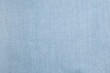 Texture of blue linen fabric as background