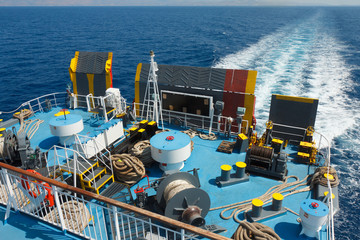 Poster - Transport en Ferry dans les Cyclades