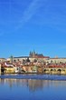 Veitsdom und die Karlsbrücke in Prag