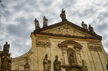 Canvas Print - Beautiful buildings of Prague