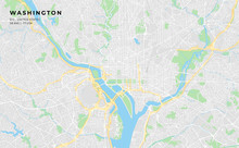 Printable Street Map Of Washington, D.C.
