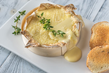 Poster - Baked Camembert cheese