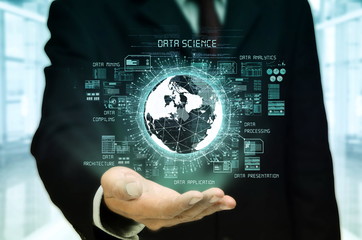 Canvas Print - data science concept
