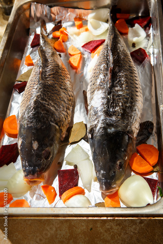 big stuffed fish