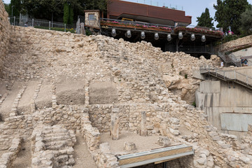 Tour at City of David in Jerusalem