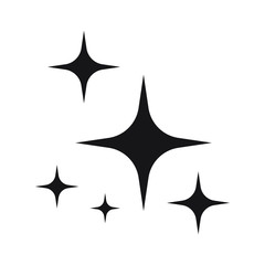 Wall Mural - sparkle vector icon