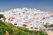 The white walled town of Vejer de La Frontera, Cadiz, Spain.