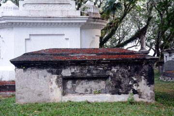 Wall Mural - Protestant cemetery, Georgetown, Malaysia