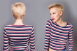 © Leart - Beautiful blonde woman with short hairstyle