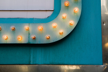 Lights on Sign, Las Vegas, Nevada