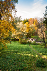 Autumn time in Saint Petersburg. Russia