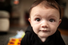 Portrait Of Small Boy (6-11 Months)  