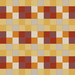  Seamless pattern background from a variety of multicolored squares.
