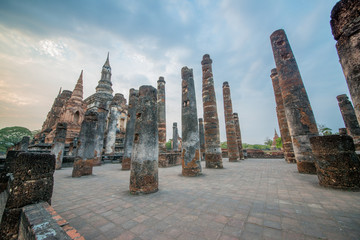 Historical National Park in Sukhothai, Thailand