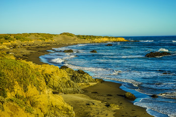 Pacific Ocean Coast California road number 1.