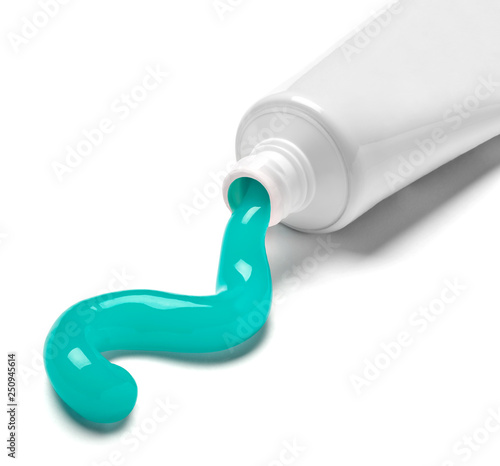 toothpaste white tube hygiene health care Tableau sur Toile