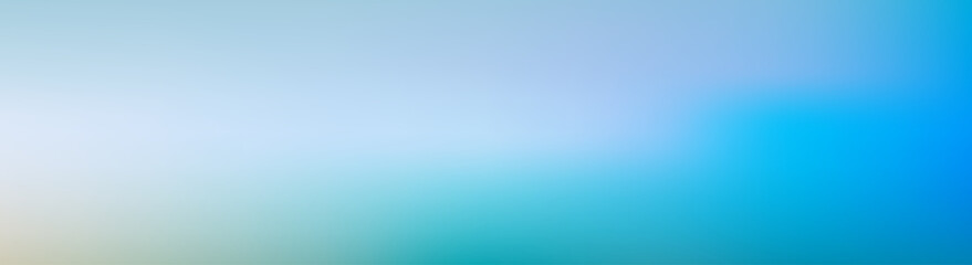 Wall Mural - Simple wide banner blue gradient ,blue sky abstract background for banner design