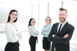 © yurolaitsalbert - group of successful employees standing in the office