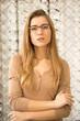 © Nestor - Beautiful woman buying eyewear