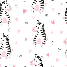 Cute Pattern Zebra