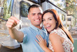 © Andy Dean - Young Military Couple Holding In Front of New RV