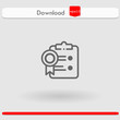 © FIRUDIN - clipboard vector icon