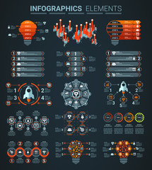 Wall Mural - INFOGRAPHICS ELEMENTS SET