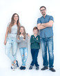 © ASDF - in full growth.portrait of a happy family