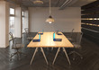 © vik173 - Office Photorealistic Render. 3D illustration. Meeting room.