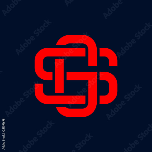 Letter Sg Initial Logo Icon Vector Template Buy This Stock Vector And Explore Similar Vectors At Adobe Stock Adobe Stock