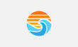 sea icon, sea illustration, sea logo design