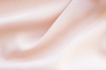 silk fabric background texture pastel  pink color top view.