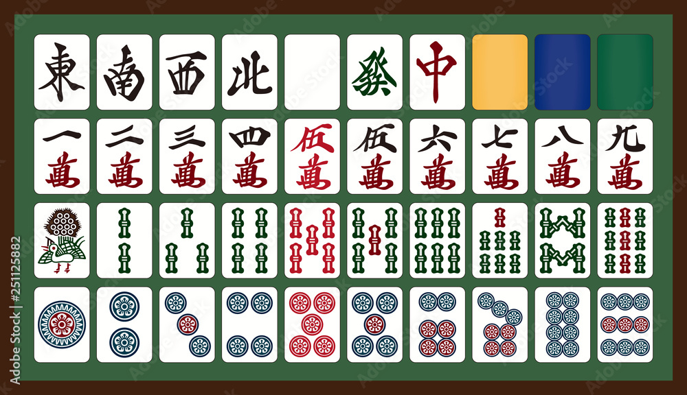 麻雀パイ 麻雀牌 マージャン 牌 ! 。 Amazon | Zengxi 麻雀牌 マージャン牌 中国 144タイル麻雀セット