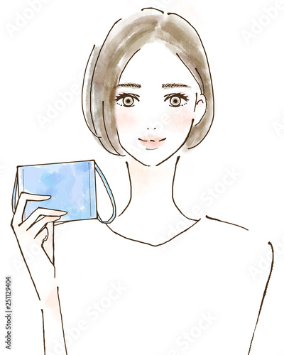 花粉症 マスクをつける女性 風邪 元気 Stock イラスト Adobe Stock 花粉症 マスクをつける女性 風邪 元気 Stock イラスト Adobe Stock