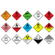 © olando - Transport Hazard Pictograms, Warning sign of Globally Harmonized System (GHS)